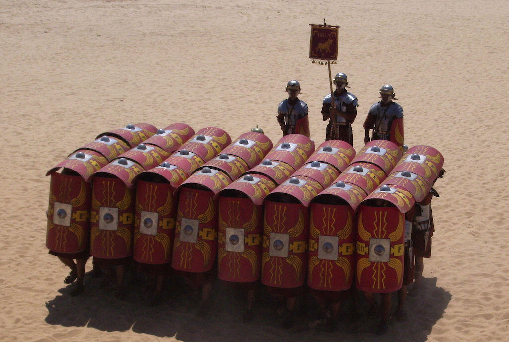 Testudo formation