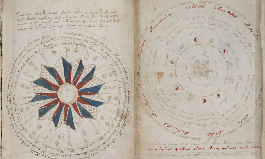 calendar in the voynich manuscript