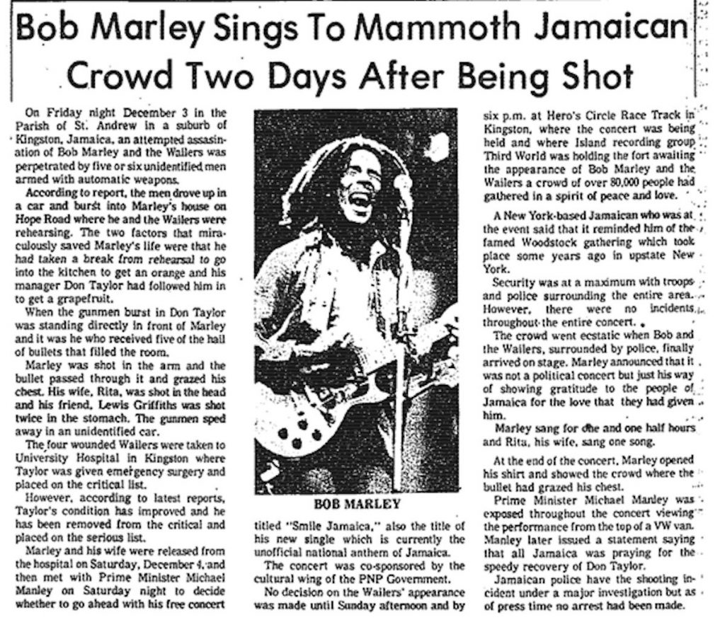 Bob Marley Death Cancer Or Conspiracy Historic Mysteries