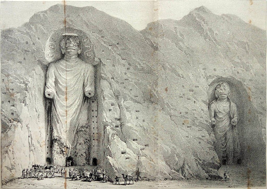 Bamiyan Buddhas Of Afghanistan Historic Mysteries   Bamiyan Buddhas Burnes 