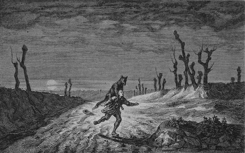 ‘Le Loup-Garou.' by Maurice Sand (France, 1857). Wikimedia Commons