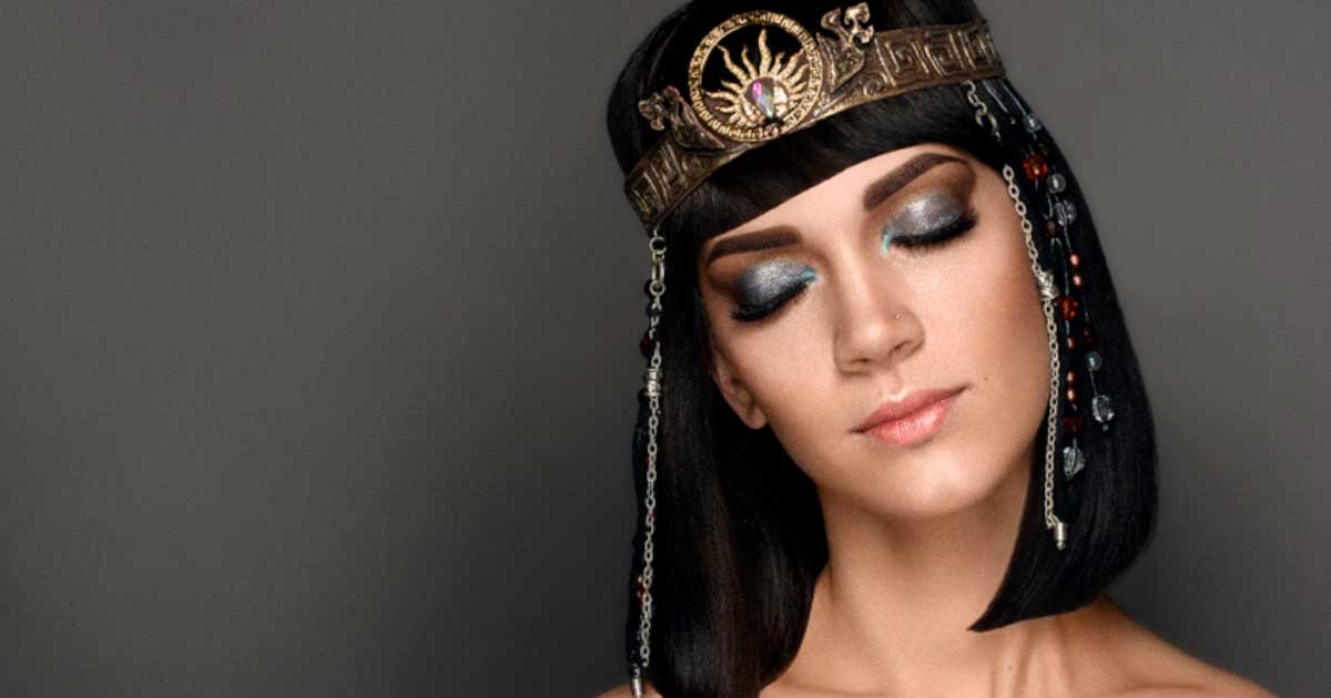 the real cleopatra makeup