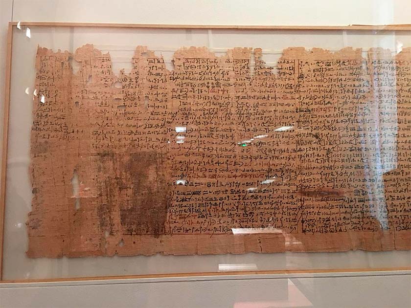 Demotic Magic Spell on Papyrus Paper - Ancient Egyptian Replica –  Egyptology Lessons